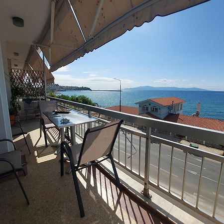 Sea View Home Kavala Bagian luar foto