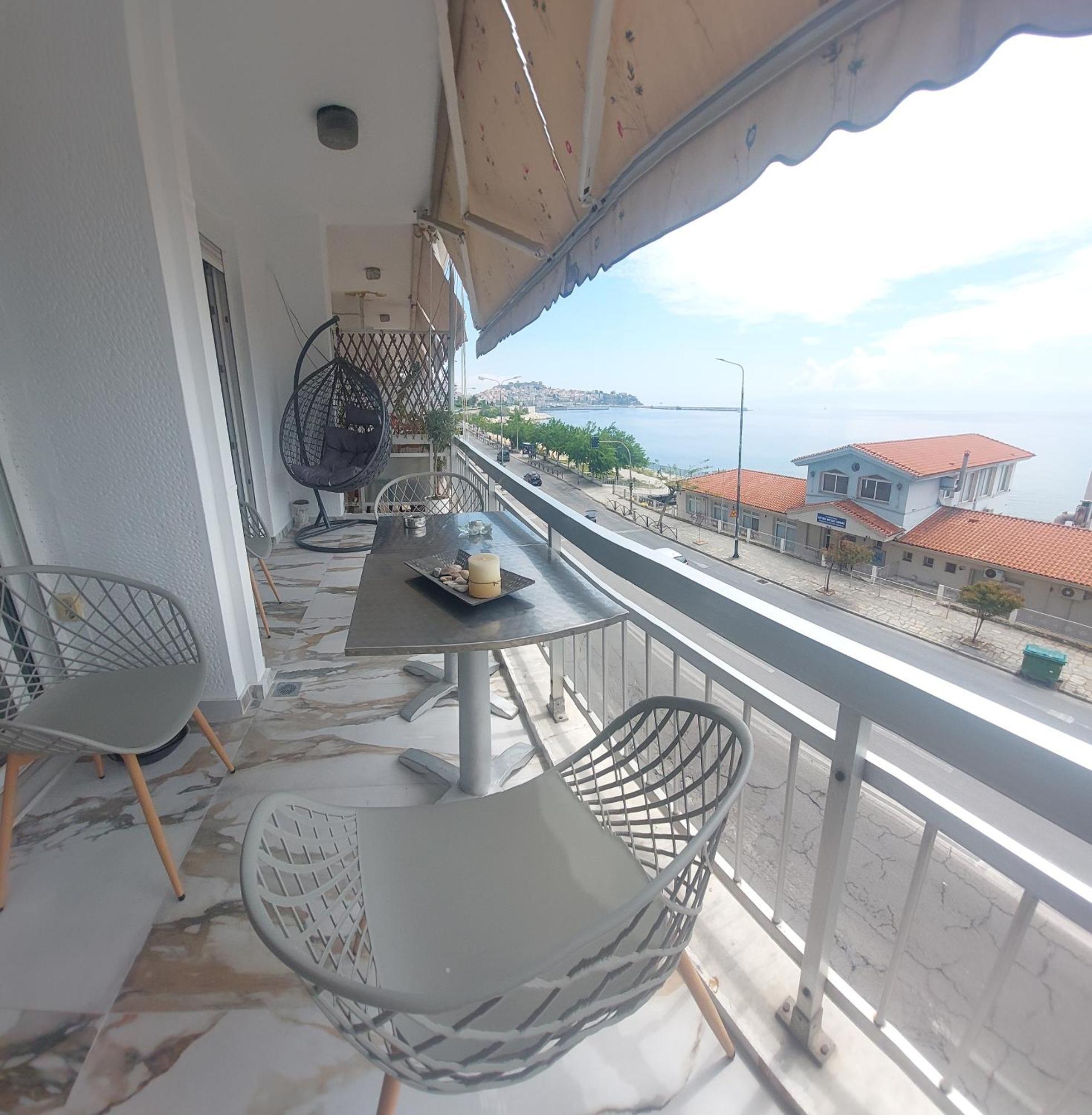 Sea View Home Kavala Bagian luar foto